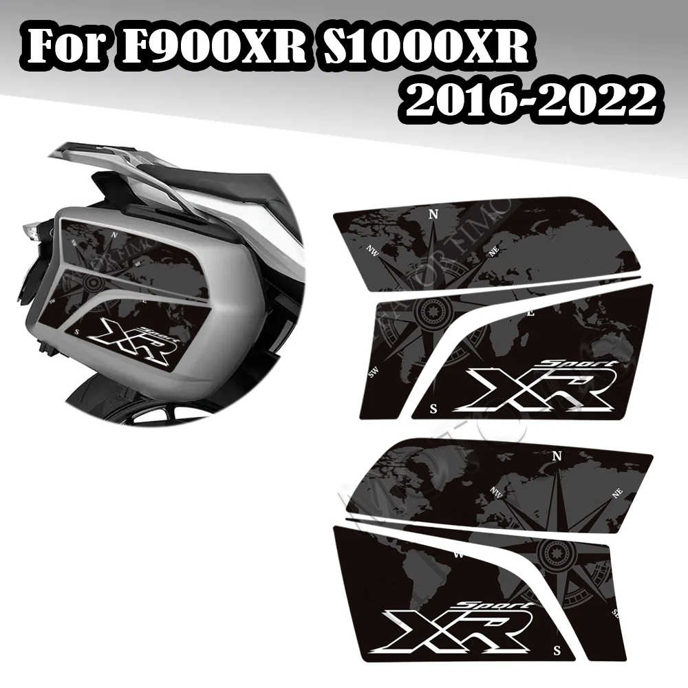 

Motorcycle Tail Top Side Cases Stickers Trunk Luggage Aluminium Panniers Sticker For BMW F900 S1000 XR F900XR S1000XR 2016 -2022
