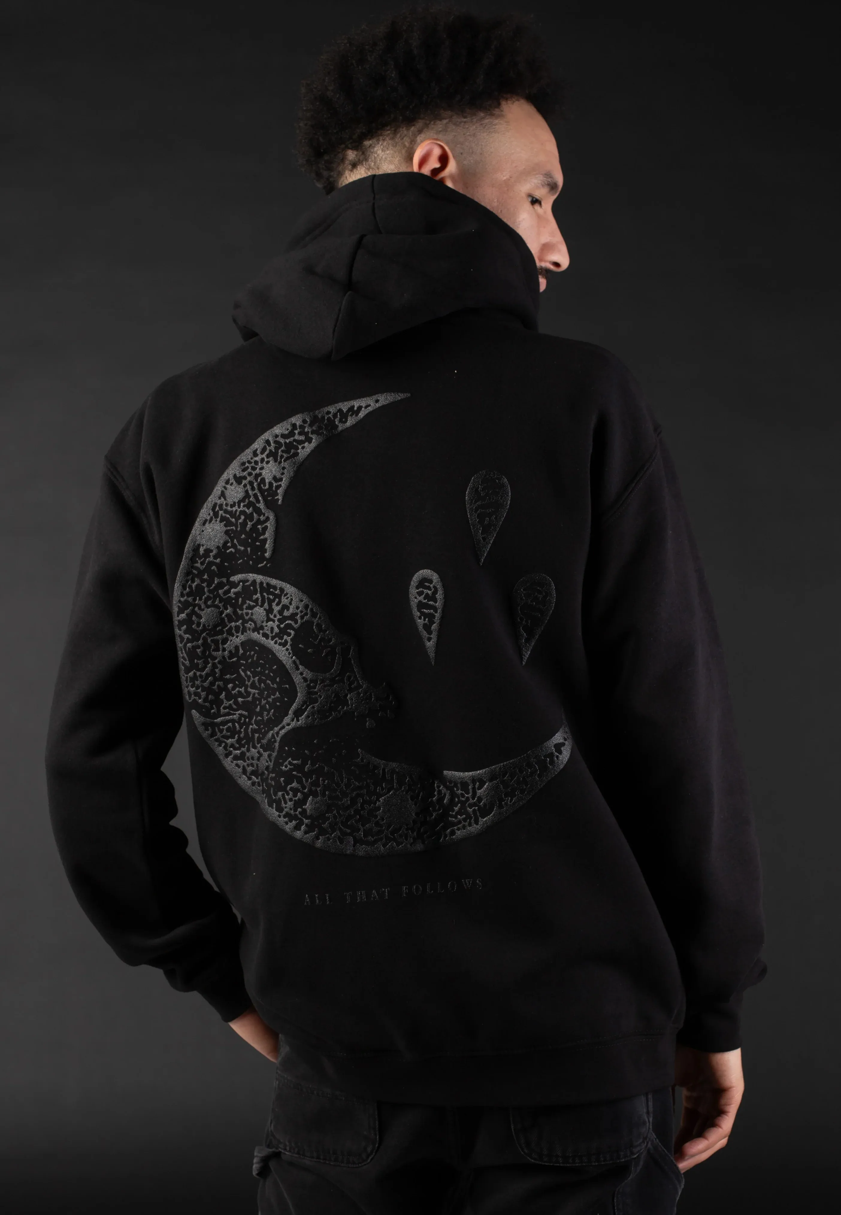 Currents – All That Follows Limited Black auf Black – Hoodie 2026 Herbst Winter High-End-Luxus ist sowohl für Männer als auch für Frauen