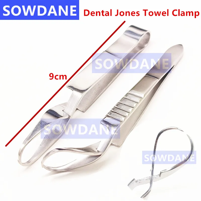 

Dental Jones Towel Clamp Clips Forceps Grasping Tissue Surgical Locking Pliers Secure Towels and Drapes Surgical Tweezer