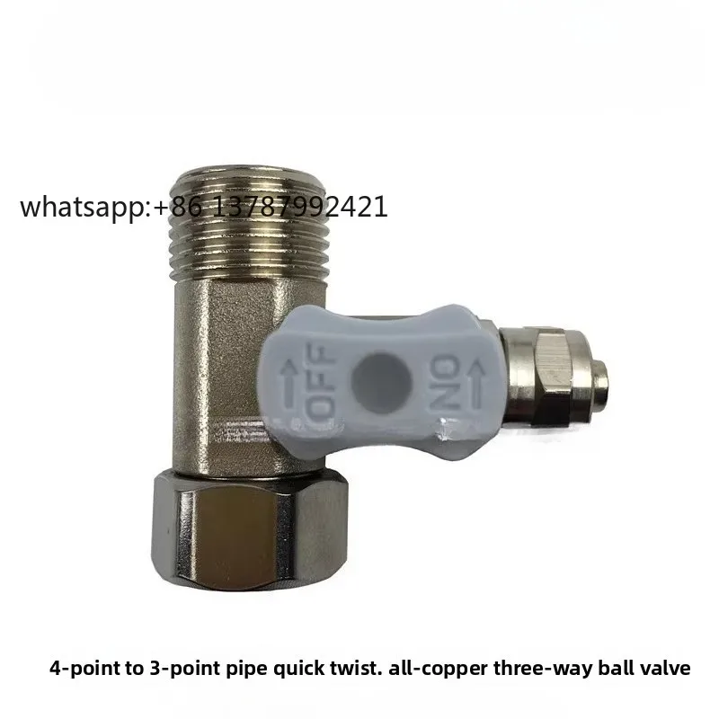 For  Purifier Three-Way Ball Valve Dedicated Under-Sink Pure Water Drinking Machines 400G, 500G, 600G S1, 800G