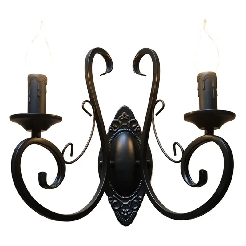 

ABZV-Industrial Loft Wall Lamp-Iron для гостиной, бара, ресторана-люстра-элегантный ретро-дизайн