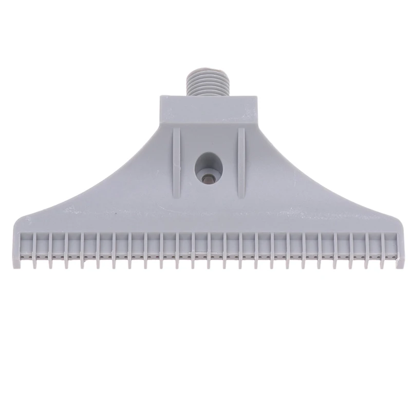Wide Plastic Air Knife Blow Drying Flat Fan Nozzle External Thread Washing Nozzle Plastic Blowing Nozzle Widened Duckbill Nozzle