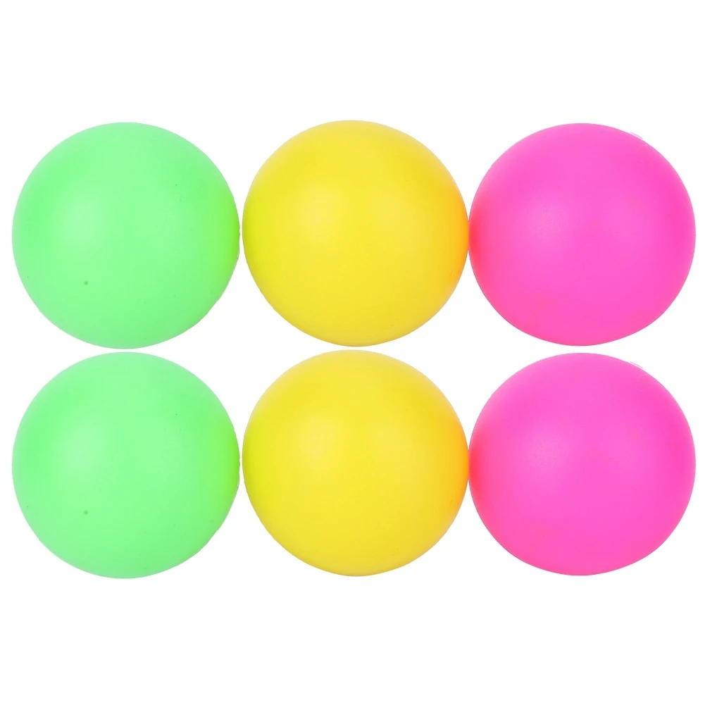 6Pcs/Set PVC Environmental Protection Beach Toy Ball Beach Racket Replacement Accessoriesred yellow green