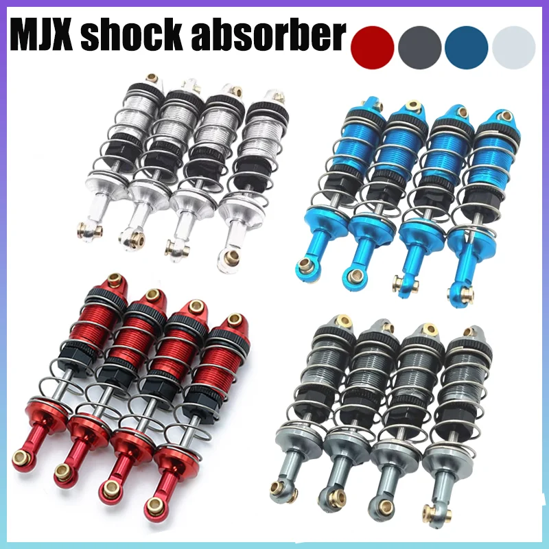 

Mjx Hyper Go 16208 16210 16207 09 14301 14302 14303 1/14 Rccars Модернизированные детали Металлический передний/задний масляный гидравлический амортизатор