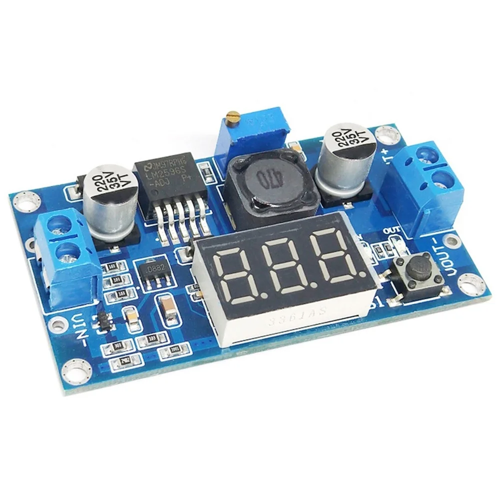 Overheat Protection Step Down Module Conversion Efficiency 88 Current Output 3A Input Voltage 4.0 40V Output Voltage 1.25V 37V