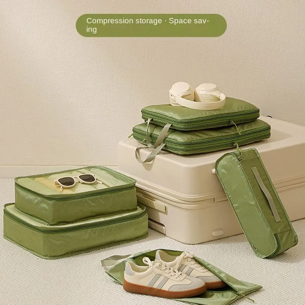 

6PCS/Set Large Capacity Travel Storage Bag Dustproof Waterproof Sorting Bag Space Saving Clothes Luggage Organizer Shoes