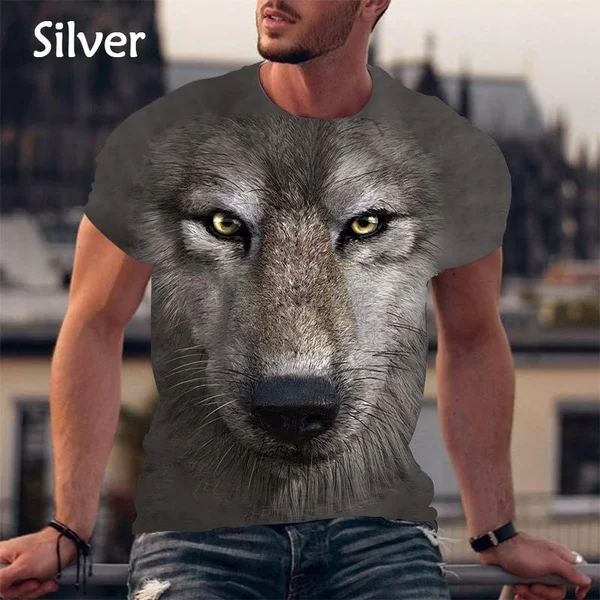 

Animal 3d Printing T Shirt New Funny Fashion Hip-hop Casual Tshirt