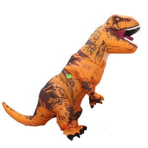 Adult t-rex inflatable costume dinosaur mascot for Halloween & Christmas Animal Fun RPG Clothing Clothing 6 Main Sales Adult Fantasy - №2