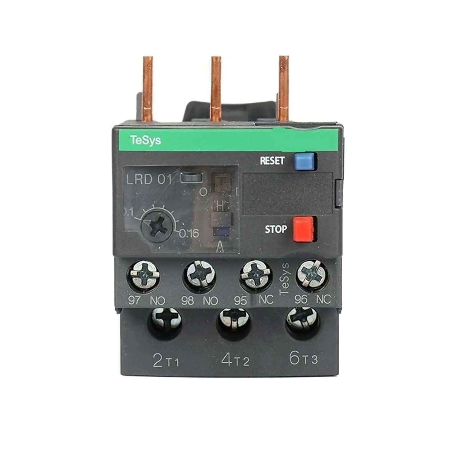 LRD01 LRD01C LR-D01C  0.10-0.16A thermal overload relays - 0.1...0.16 A - class 10A