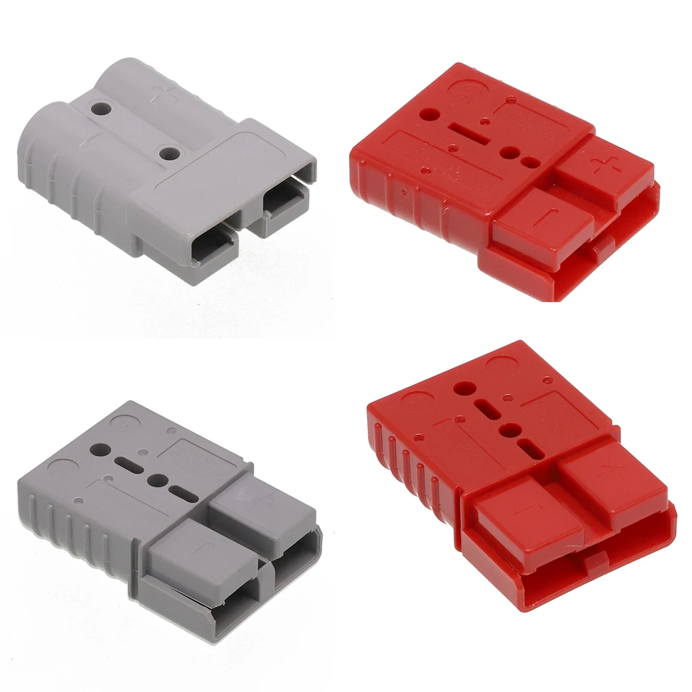 1pcs 50/120A 600V Plug Connector 50a 12-24V DC Caravan Trailer Solar Truck For Motor Winch Trailer Forklift Battery Connector