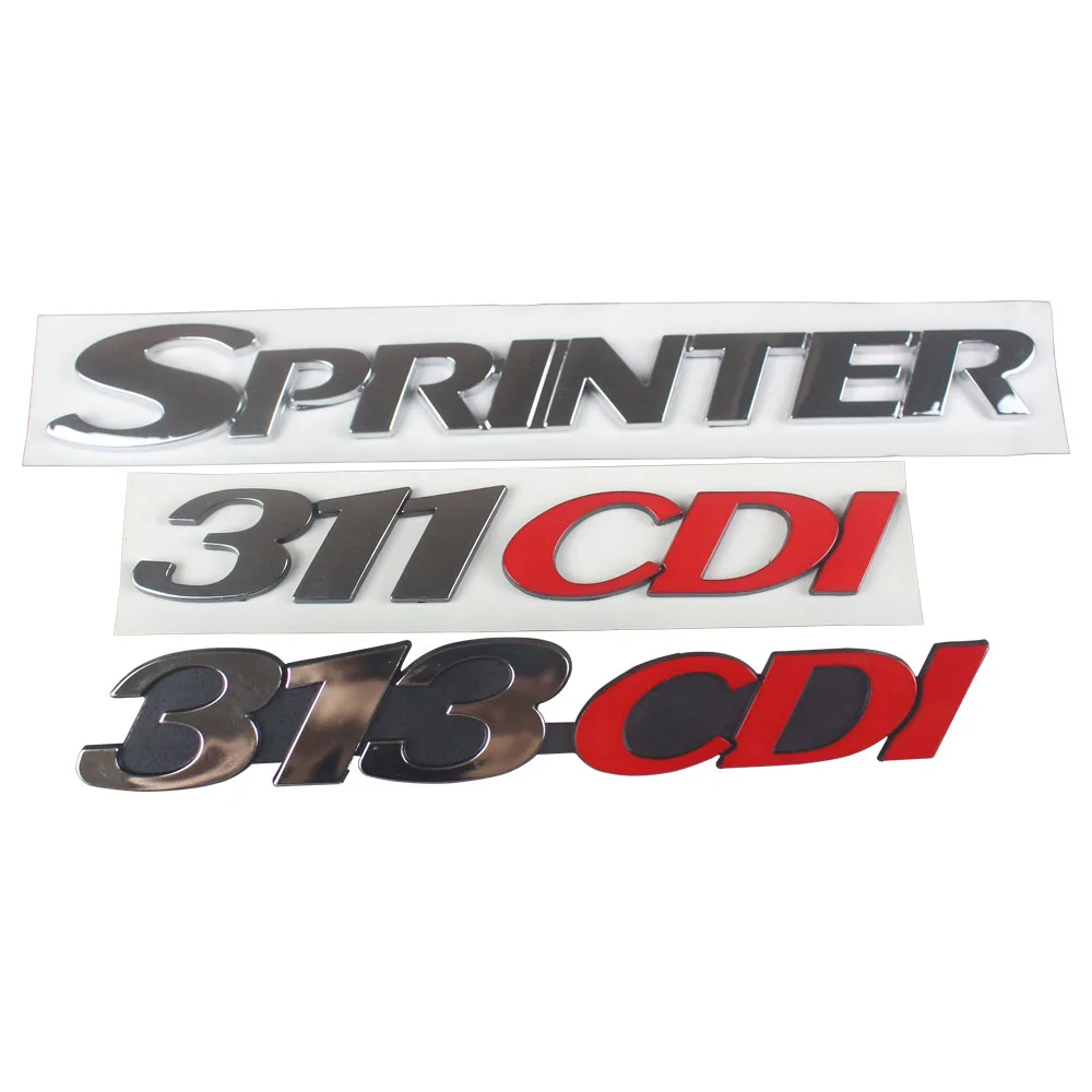 Emblema de placa de identificación trasera, accesorio para SPRINTER 906, 311CDI, 313CDI, A9068170914, A9068172514, 9068172314, 9068170914, 9068172514