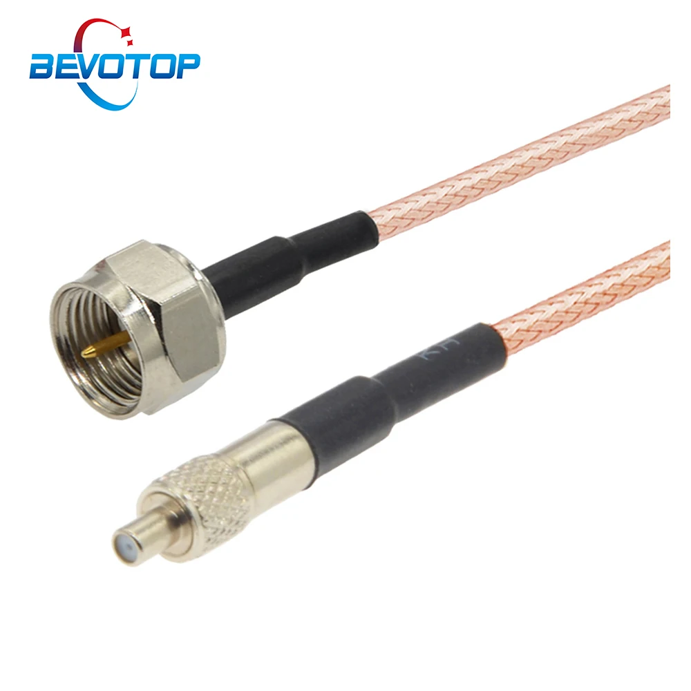 10pcs CRC9 F Coaxial RF Cable 3G HUAWEI MODEM Extension Cable TS9 Female to F Type Male Plug RG316 Jumper Pigtail