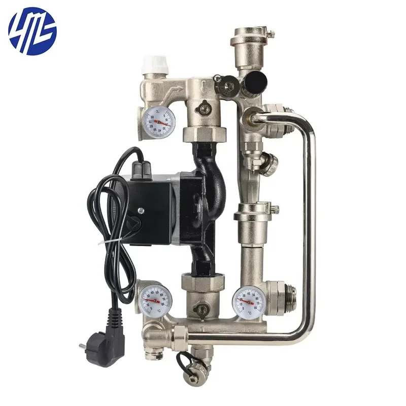 Mixing Set Mixing Valve Unit Underfloor Heating System Manifold Pump Control Pack for Heat Pump Systems