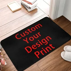 Custom Your Design Floor Door Kitchen Bath Mats Outdoor Customized Logo Printed Doormat Bedroom Entrance Rug Carpet Footpad