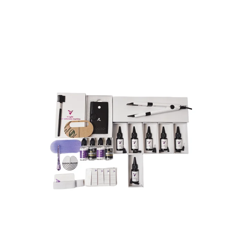 Vendita calda nel 2025! Il miglior strumento Traceless per l'estensione dei capelli con nastro, l'estensione dei capelli con luce a V