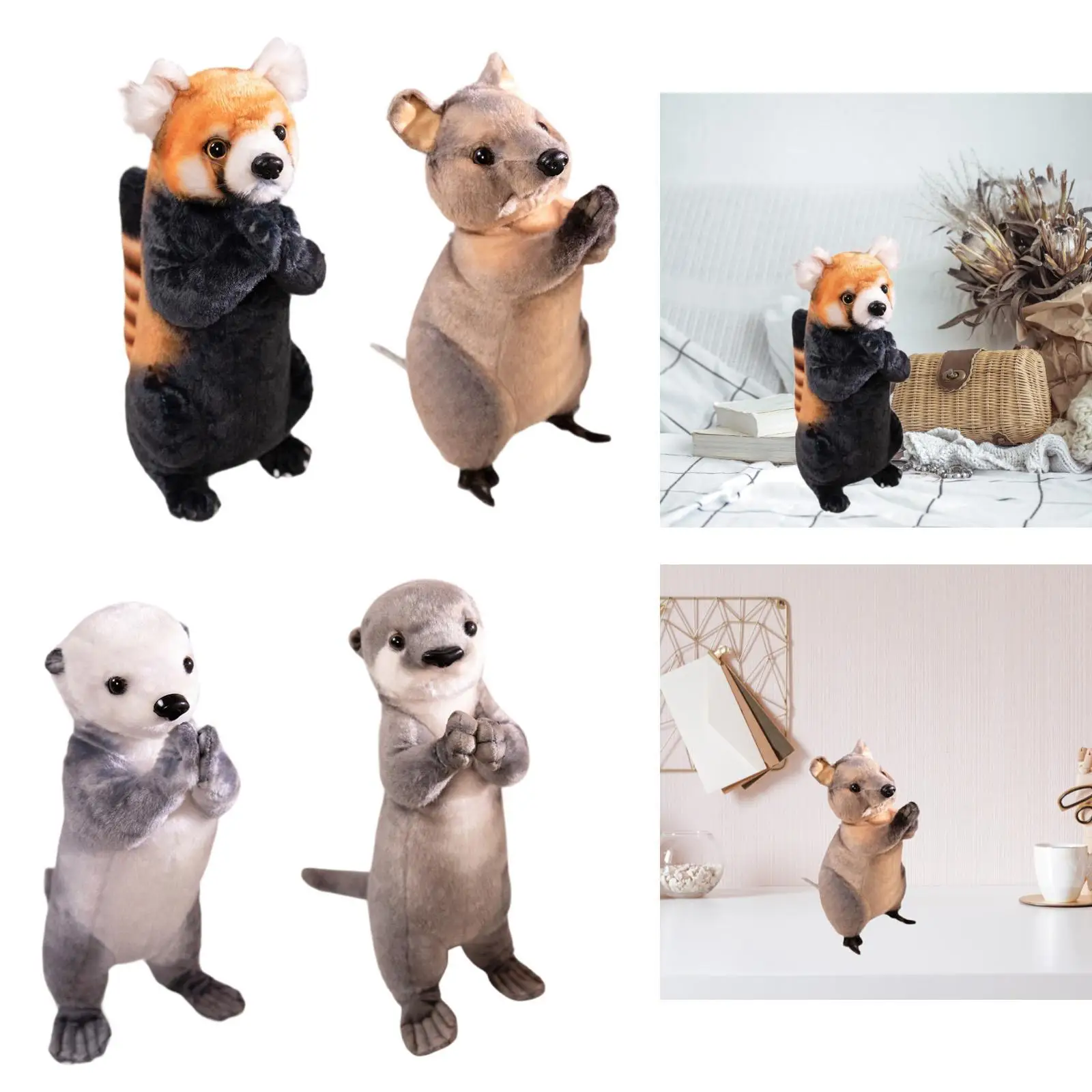 ของเล่นตุ๊กตาสัตว์ ของเล่นตุ๊กตาผ้ากำมะหยี่ ของเล่นตุ๊กตาสัตว์ยัดไส้ ของเล่นตุ๊กตาสัตว์ยัดไส้สำหรับผู้ใหญ่ หลานๆ เด็กๆ