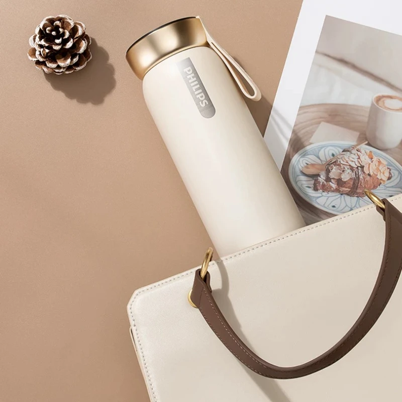 

Fashion Philips Vacuum Insulated Bottle Long Battery Life Type-C Charging Smart Temp Show Water Bottle For Gift