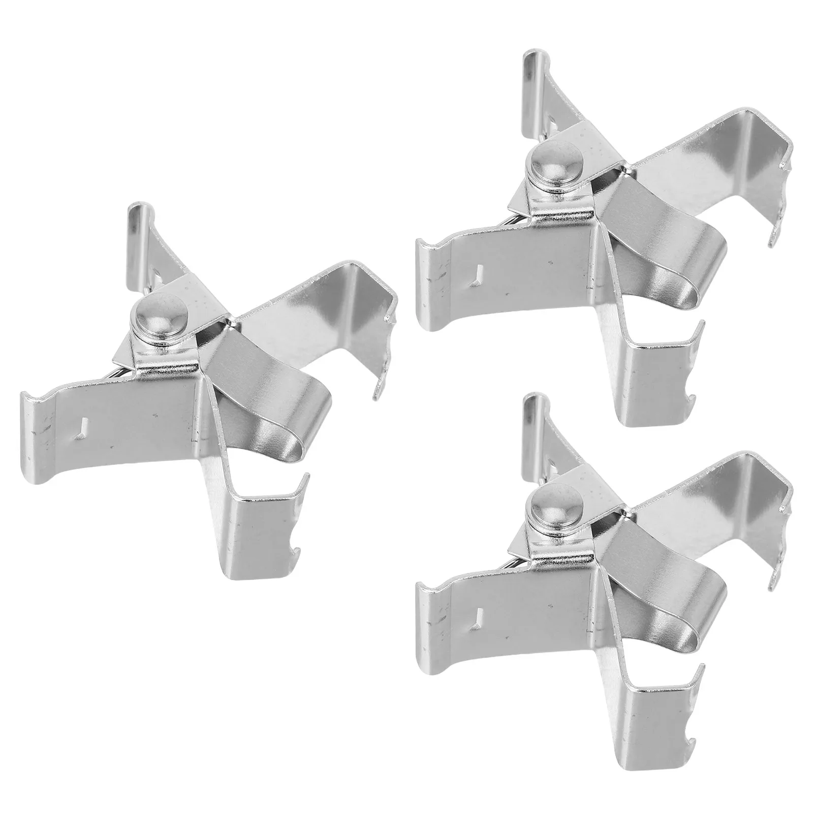 3Pcs Metal Oil Painting Frame Clamp Iron Wet Canvas Clips Separate Clamp for Oil Painting Frames Professional Art Supply Frame