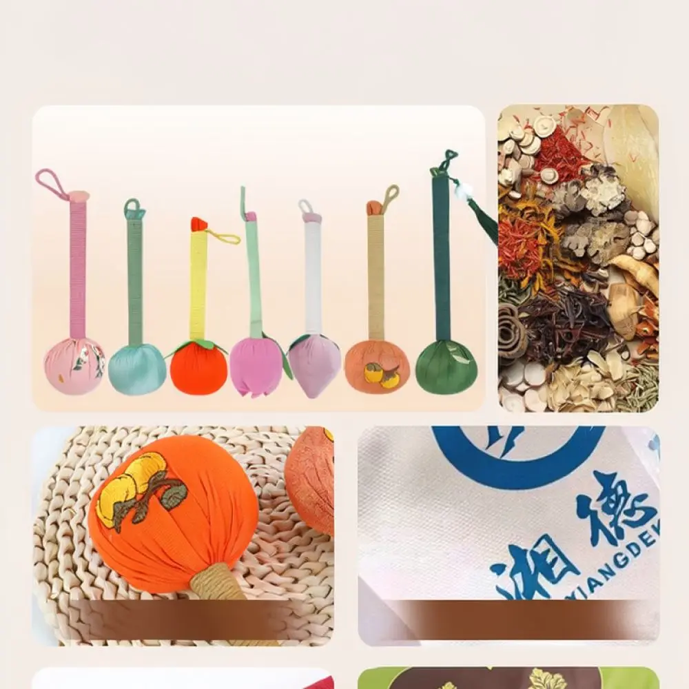 Handheld Body Massage Hammer Wormwood Filled Patting Stick Manual Neck Shoulder Relief Tool Natural Fabric Wellness Aid
