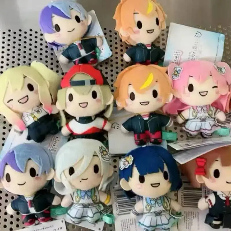 10CM Project Sekai Hanami Minori‌ Plush Doll Anime Role Tenma Tsukasa Kohane Cosplay Plush Backpack Pendant Toy Kids Xmas Gifts