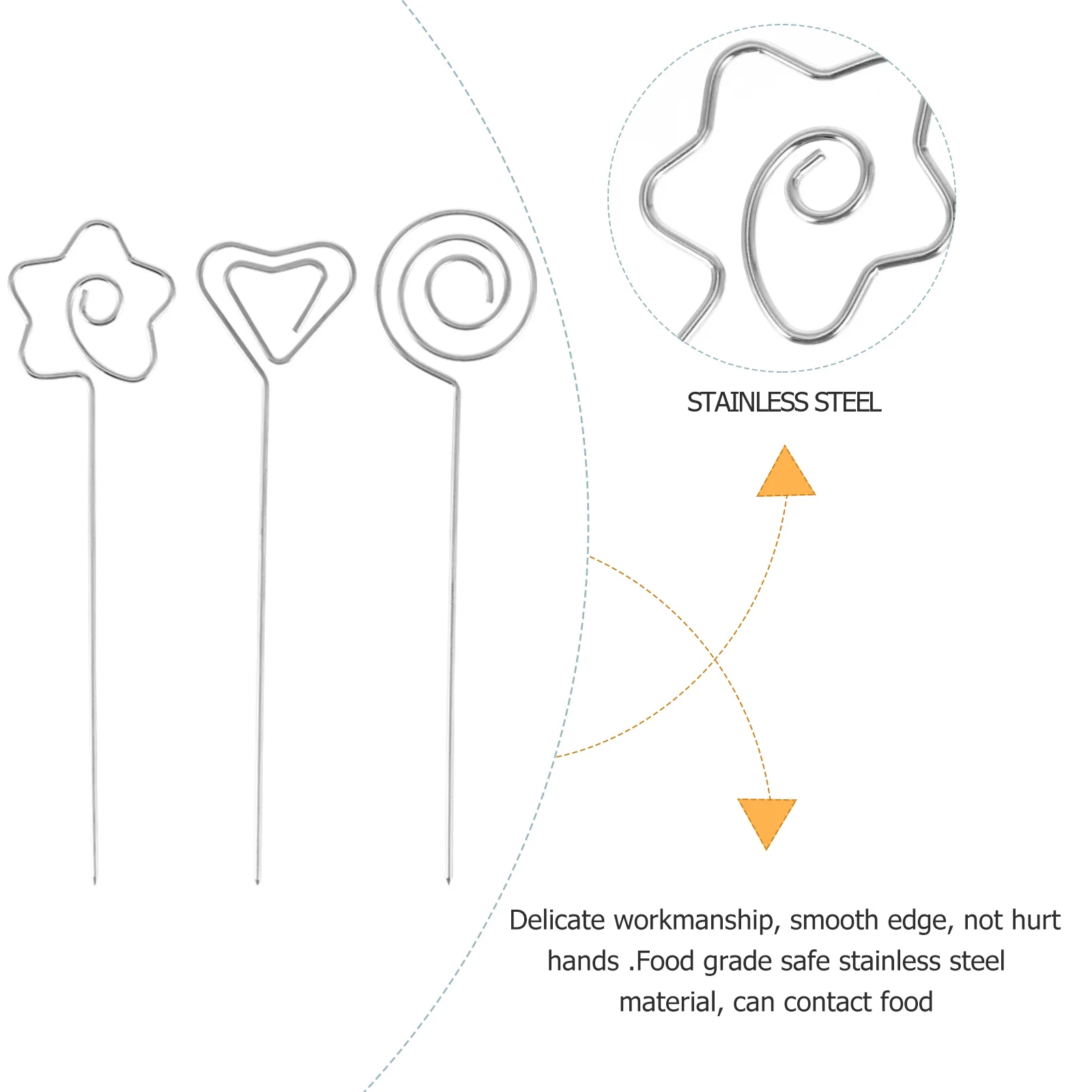 

15 шт., вилка для фруктов из нержавеющей стали, вилки для закусок, вилки для домашней вечеринки, ресторана, салата, десерта, кухни, незаменимые