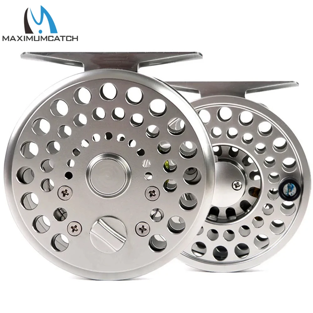 Maximumcatch CDB Carrete pesca con mosca de aluminio con clicker - imagen 3