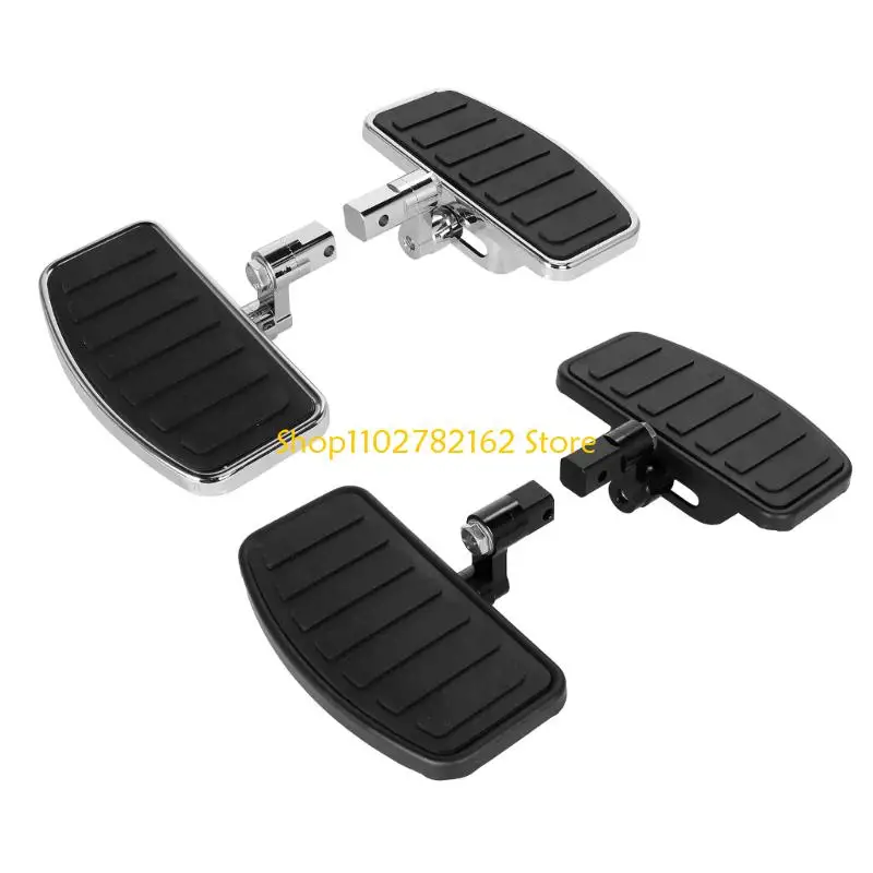 

547B Motorcycle Foot Peg Replacements Non Slip Rubber Foot Pegs Set for Series Ergonomic Design Enhanced Ride Comfort