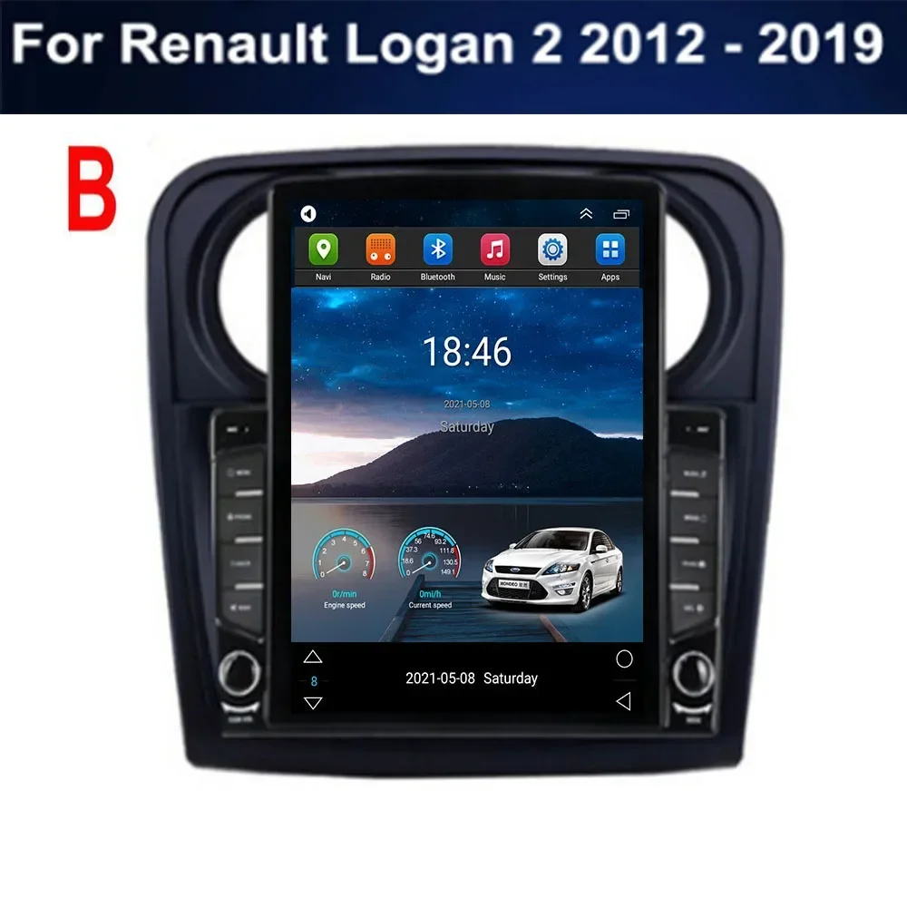 For Renault Logan 2 2012-2030 Sandero 2 Duster 2014-2030 Android Auto Car radio multimedia player 9.7