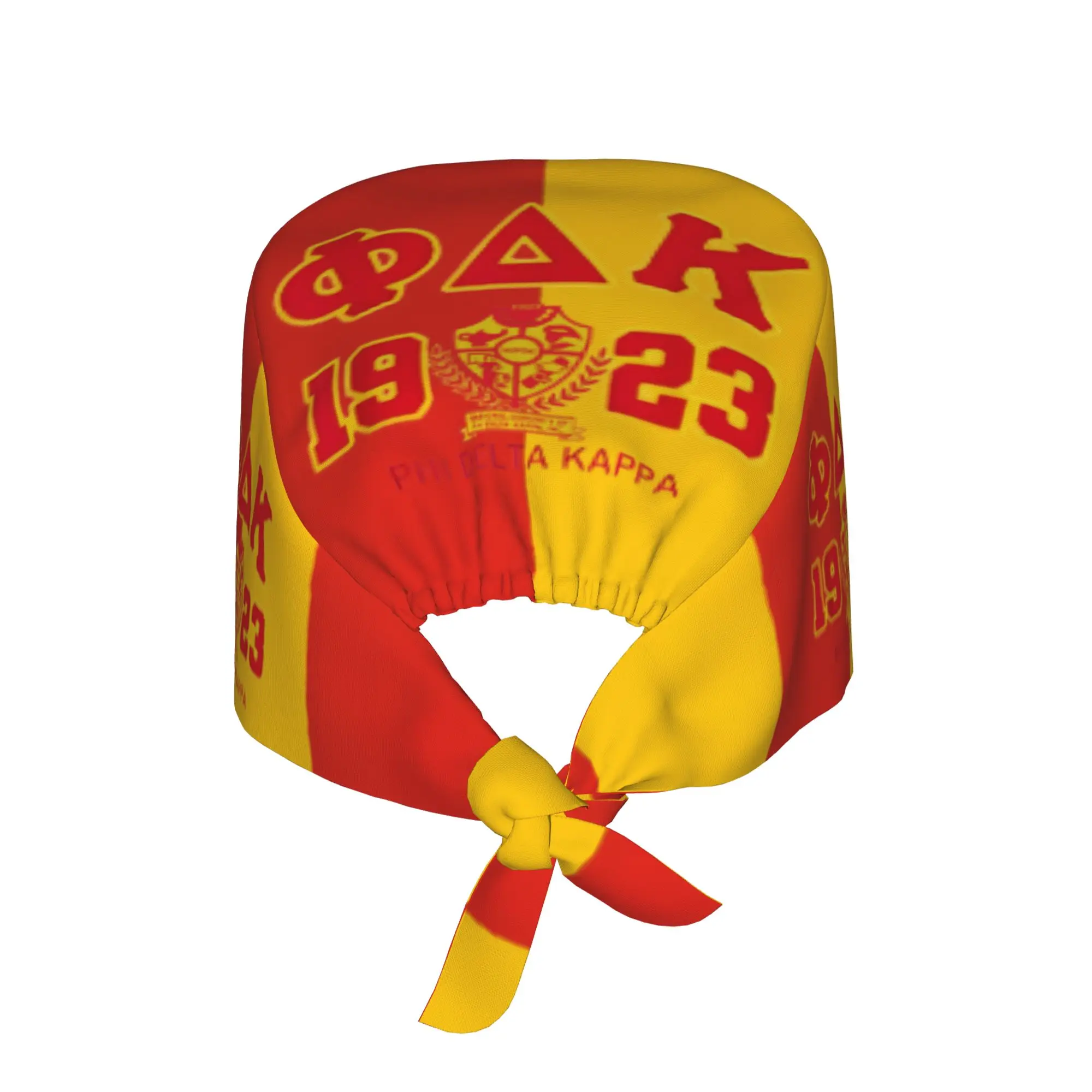 Phi Delta Kappa Sorority ΦΔΚ  Medical Staff Scrubs Hat Unisex African American Women  For Chef Hat Scrub Caps