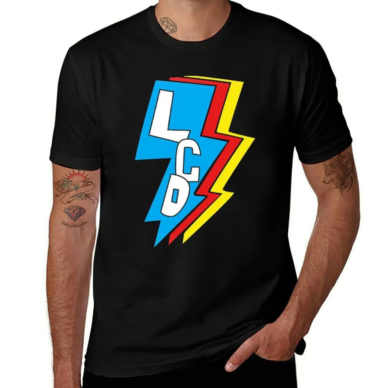 Lcd Soundsystem T-Shirt Fashion Print Casual Short Sleeve T-Shirt