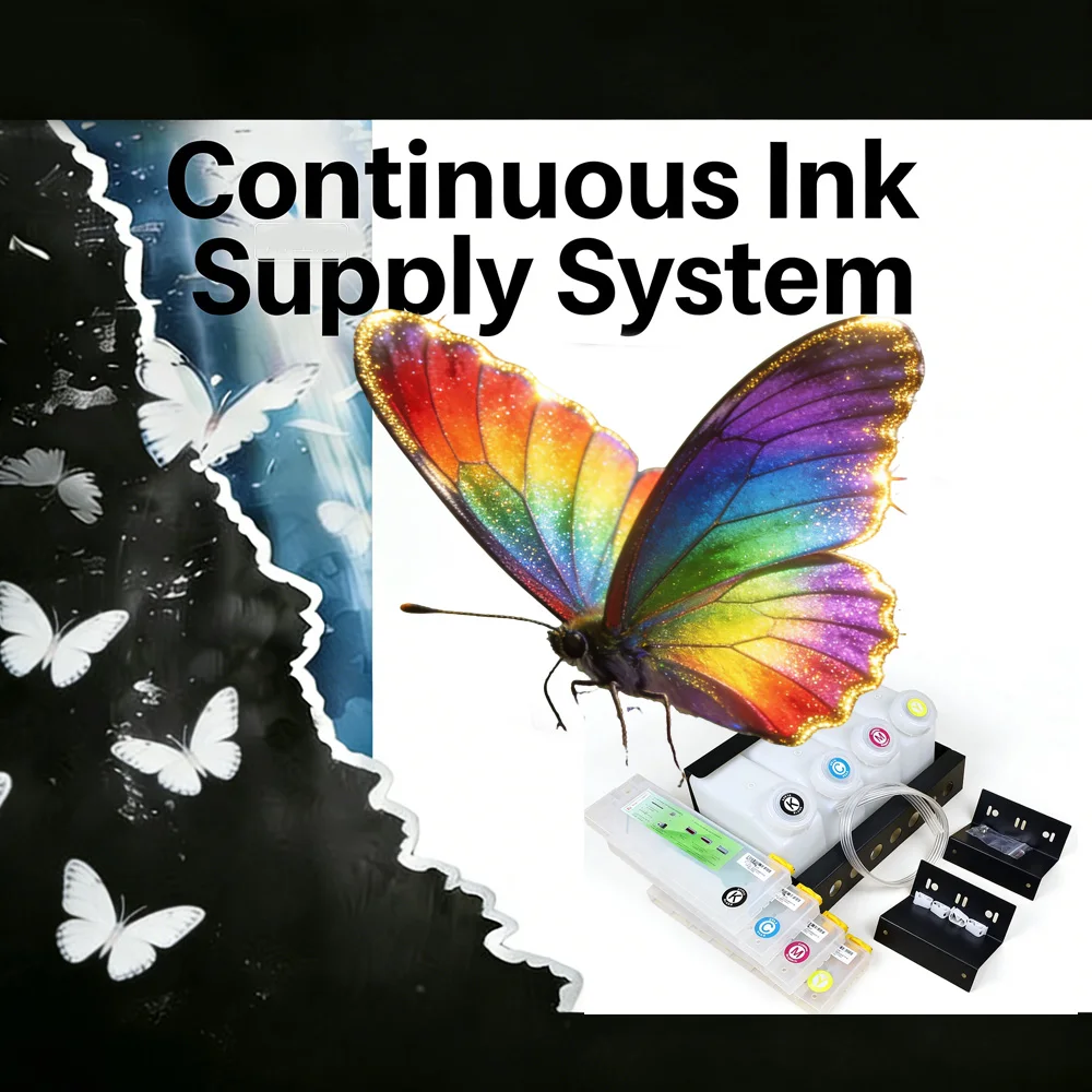 4 tanks+4 cartridges Bulk Ink Supply System for Mimaki JV33 JV34 CJV30 JV5 JV2 JV22 JV3 Mutoh RJ900 Roland XJ640 XJ740 RS640