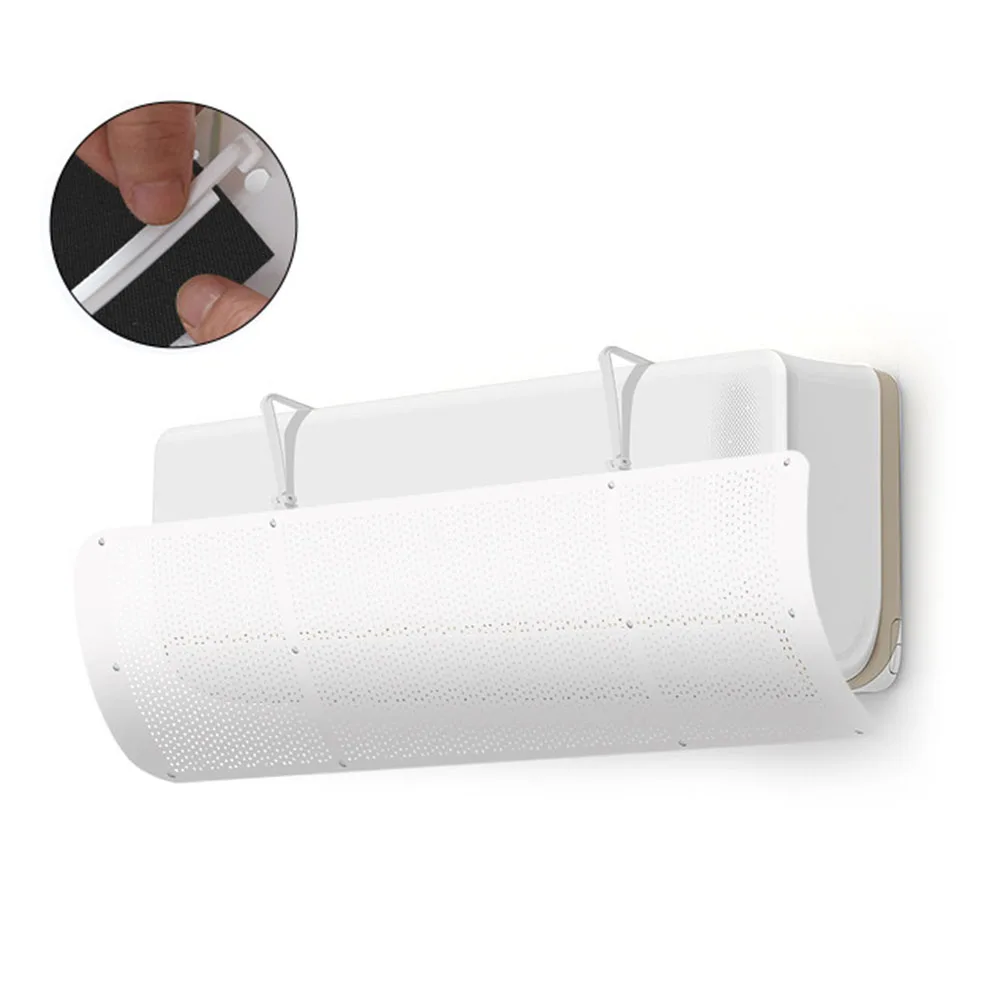 Air Conditioner Wind Deflector Anti-Direct Blowing Windshield Cold Air Deflector Wind Guide Cover Outlet Baffle