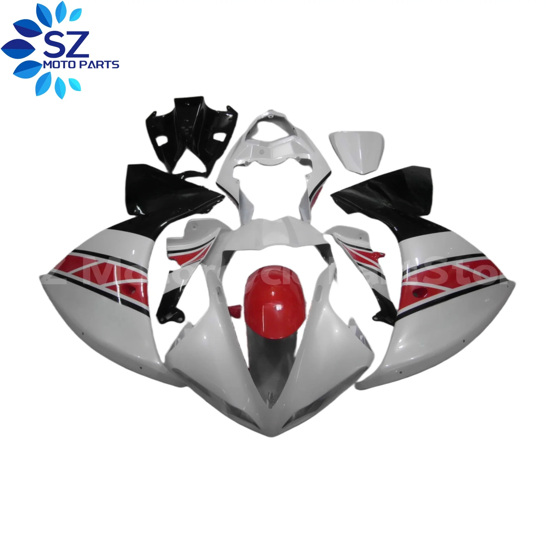 

Новый комплект обтекателей для мотоцикла ABS, подходит для YAMAHA YZF-R1 2009 2010 2011 2012 2013 2014, комплект кузова на заказ