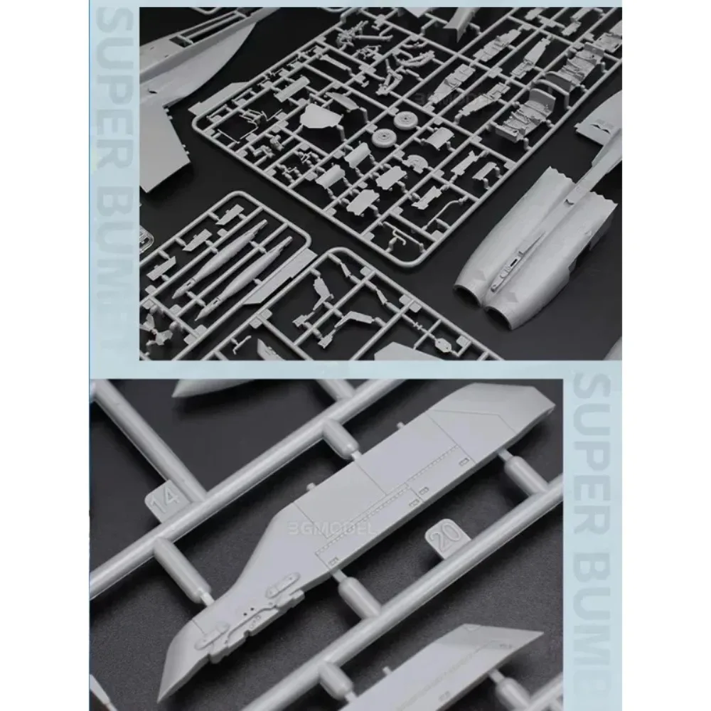 MENG Monteer Plastic Model Kit LS-013 Schaal 1/48 Amerikaanse Boeing F/A-18F Bumblebee Double-Seat Fighter