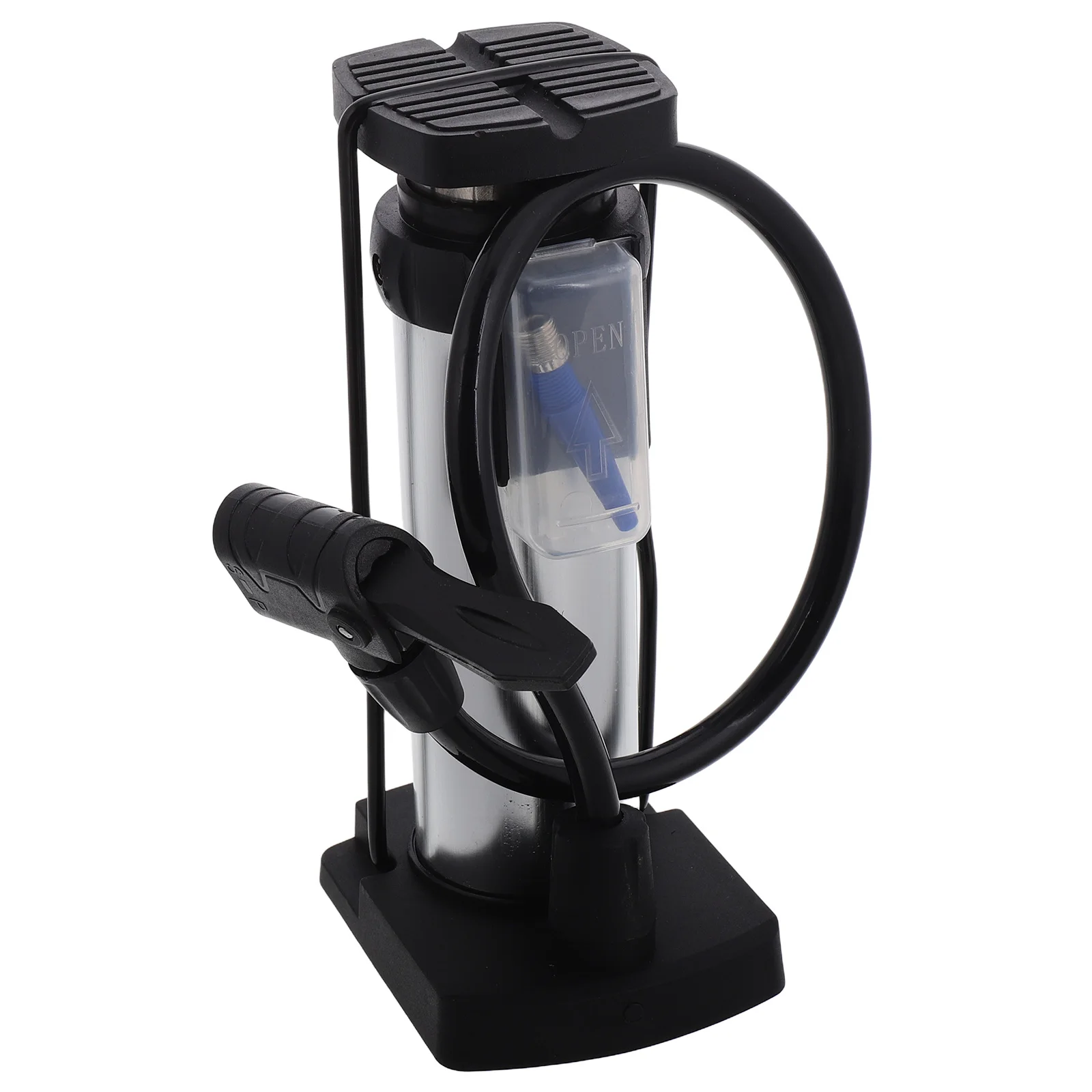 

Portable High Pressure Mini Foot Bike Pump For Mountain Road Car Motorcycle Home Use Manual Tire Inflator Quick Easy Inflation