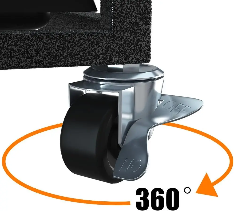 Caixa de móveis para cães de 42 polegadas para cães grandes, canil para cães resistente interno com bandejas removíveis, rodas e madeira elegante