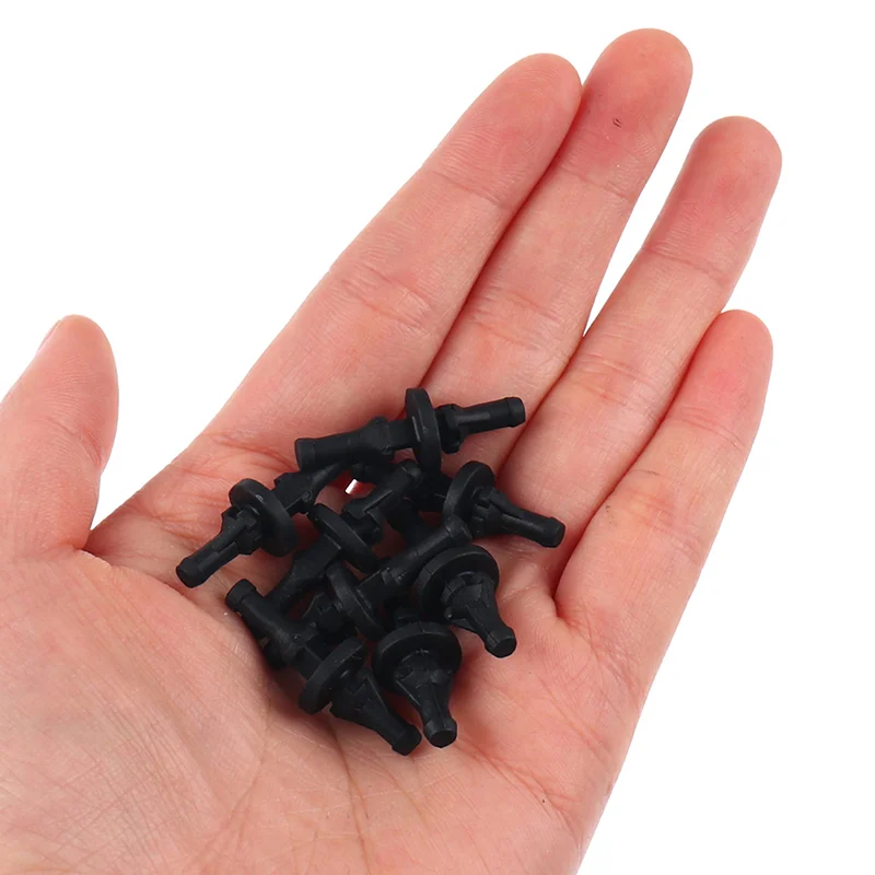 32 Stück für PC-Gehäuselüfter, Geräuschreduzierung, Gummi-Antivibrationshalterung, Schraubstift, Niete