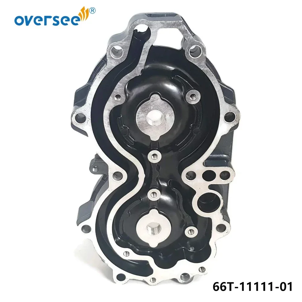 

Oversee 66T-11111-01-1S Головка крышки цилиндра для 2-тактного подвесного двигателя Yamaha Parsun T 40HP T40-05000003