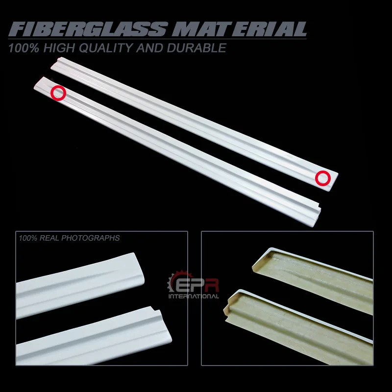 SAAR متوافق مع تعديل ألياف الكربون EPR مناسب لتنورة Nissan Skyline R33 GTR، لوحة سفلية، مغرفة جانبية صغيرة #3