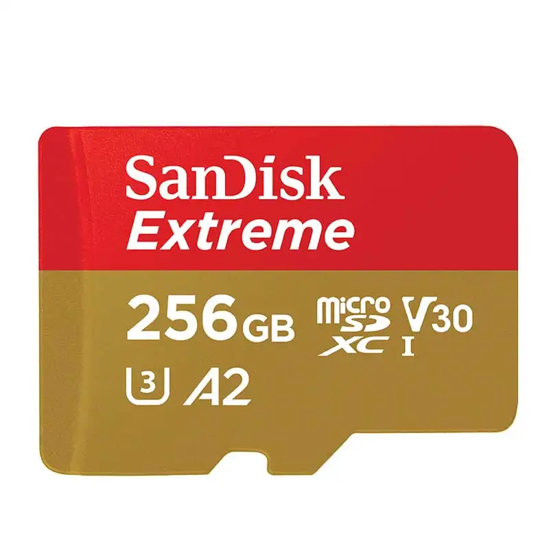 Карта памяти SanDisk microsd 512 ГБ 256 ГБ 128 ГБ 64 ГБ карта micro SD Extreme/Extreme PRO TF Card Class10 U3 V30 4K UHD A2 micro SDXC