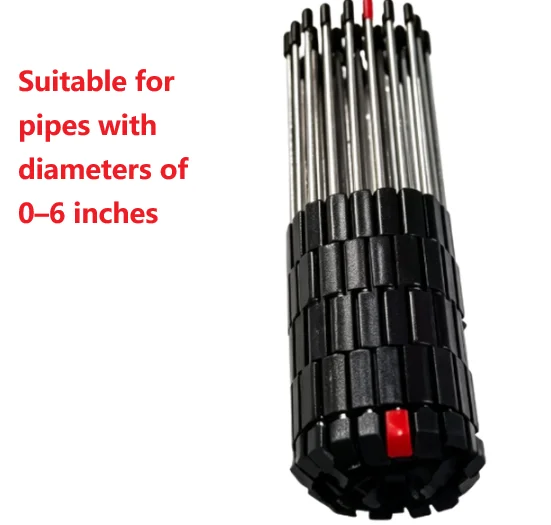 Pipe Shaper Tool Adjustable for Round Sloped Curved For surfaces Suitable for Plumbing Welding Flooring Projects up to 6 Inches