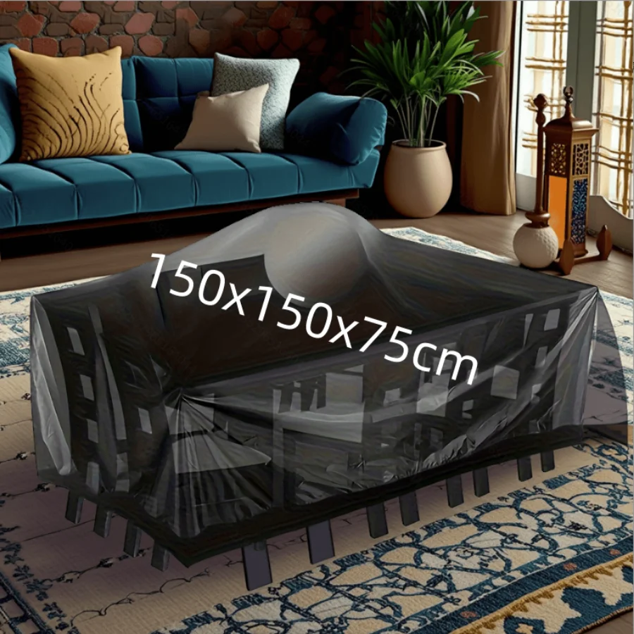

Outdoor garden cover chair cover patio furniture cover, 210D durable fabric, drawstring closure, suitable for outdoor garden pat