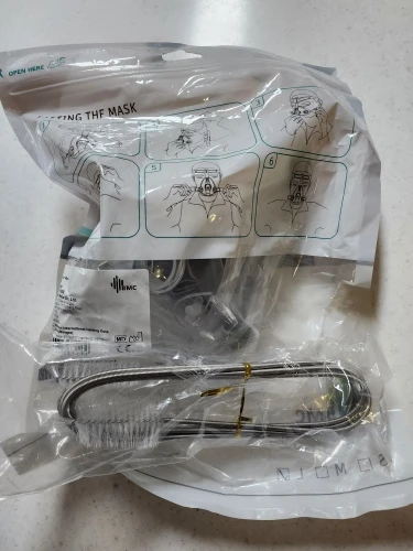 BMC FM4 CPAP Mask Full Face Mask With Headgear For APAP Bipap Machine Nasal Face Mask Compatible With Resmed CPAP photo review