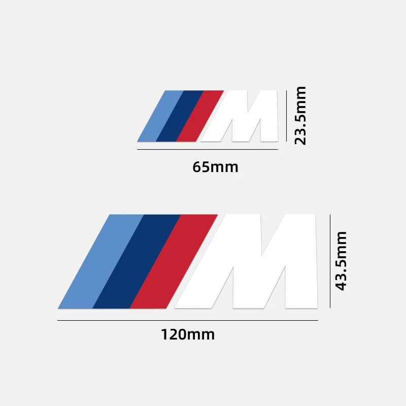 2pcs Motorcycle LOGO Tank Decal Motor Oil Cover Motorcycle Decal for BMW M S1000RR S1000XR S1000R HP4 R1200GS R1250GS Stickers image 2