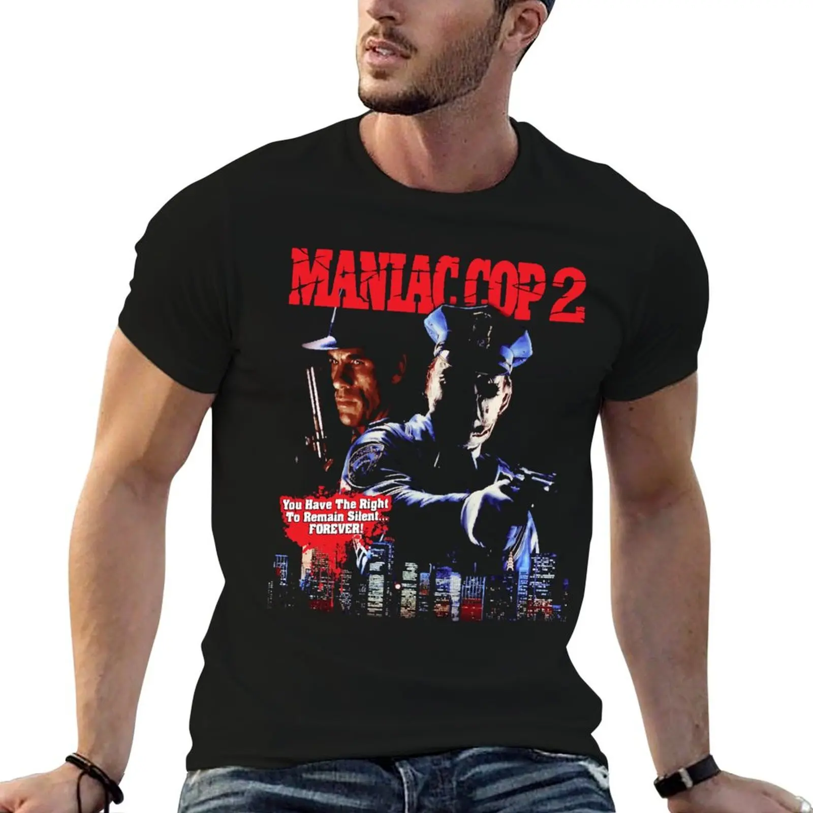 

Maniac Cop 2 T-Shirt t shirt man plain man t shirt luxury T-Shirt