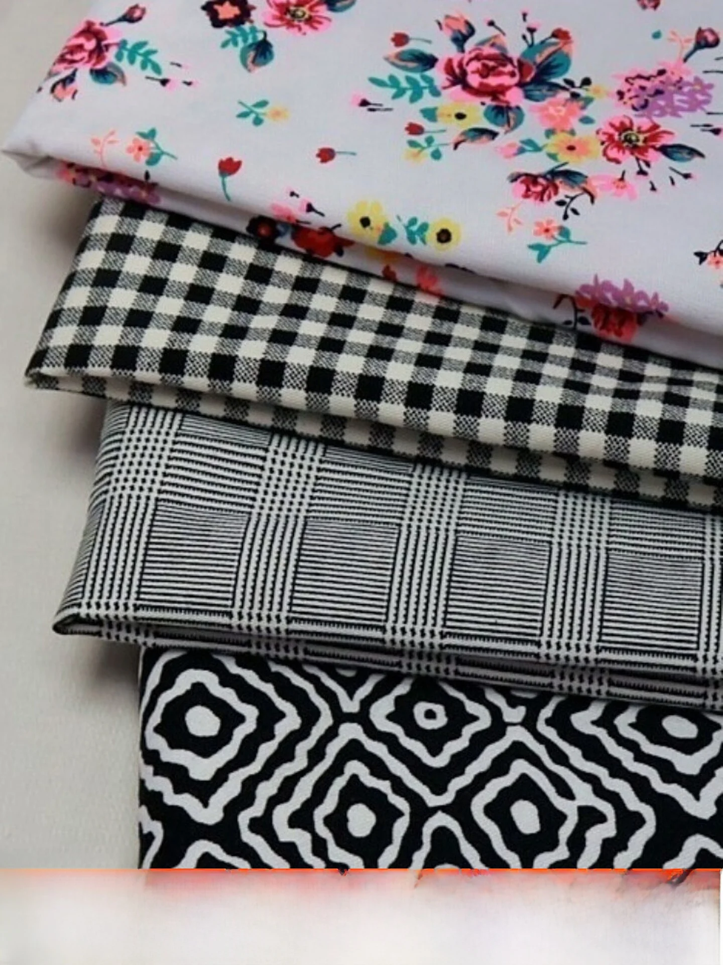 tecido-de-algodao-puro-para-primavera-e-outono-grosso-e-elastico-estampas-camufladas-xadrez-e-floral-nas-cores-preto-branco-e-cinza-para-qipao-casacos-e-calcas