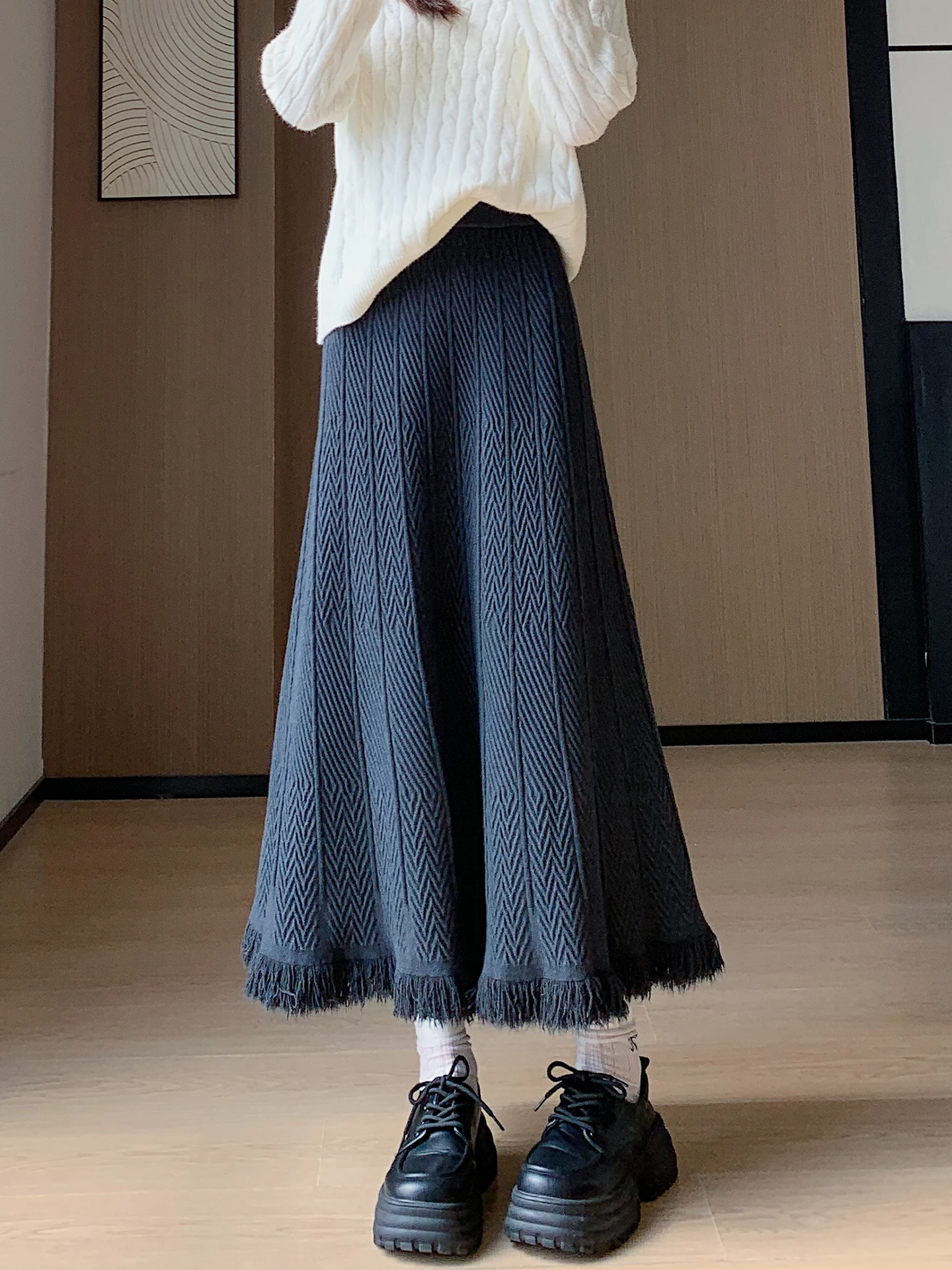 Deep Ey Knitted F S… - image