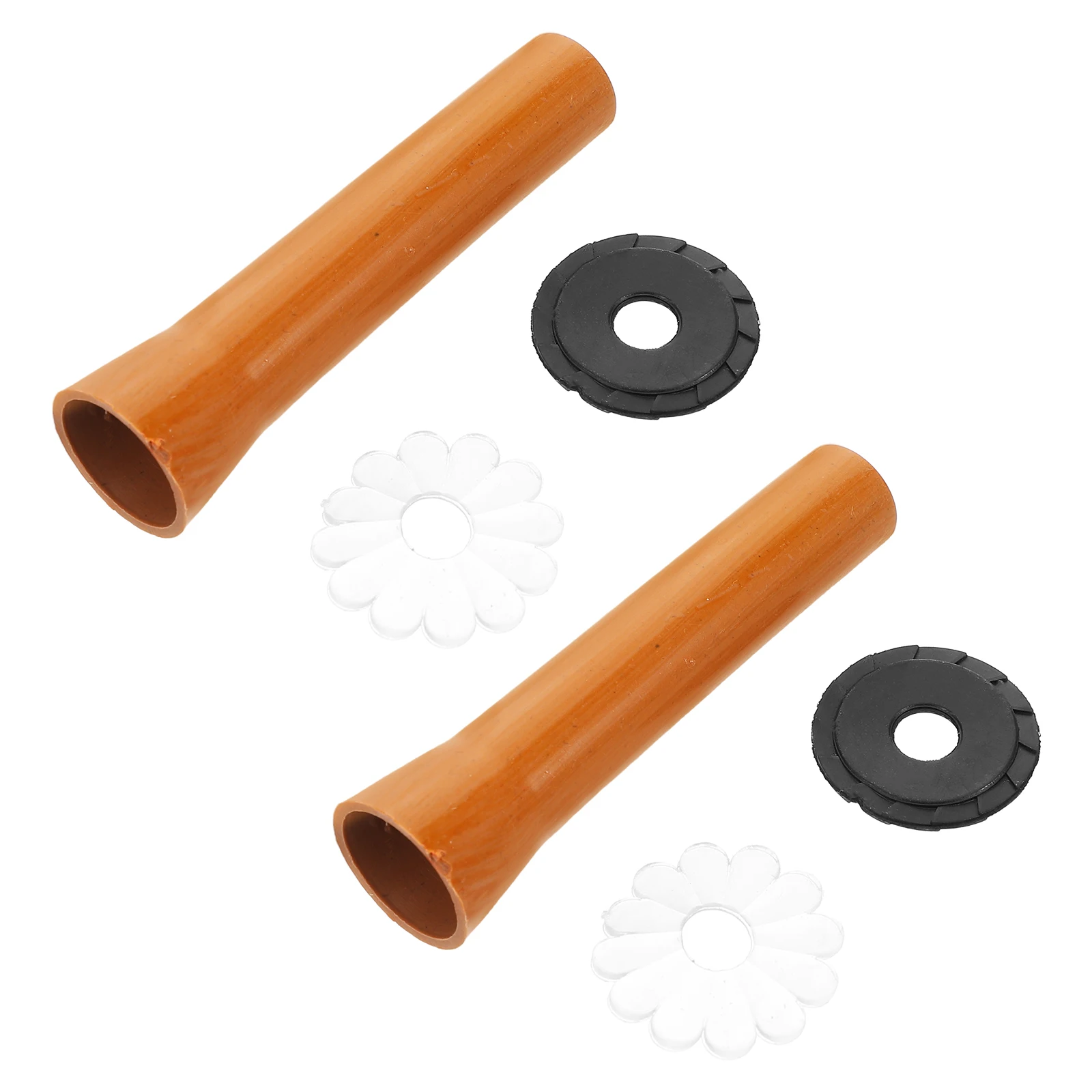 

2pcs Replacement Tops Caps Universal Plastic End Covers Spare Parts Long Pole Accessories Repair Tips Protector Cover Outdoor