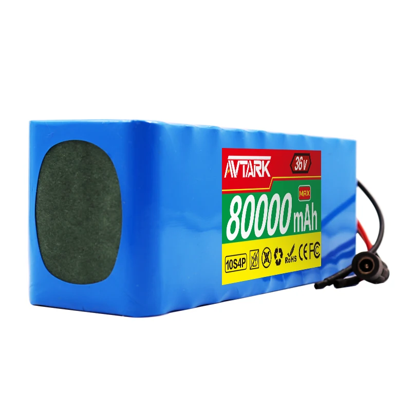 36V 100ah battery18650 10S4P 500W Magas légnyomású levegő áram Ketrecek 42V 20000mah ebike Elektromos Bicikli vel BMS protection+charger