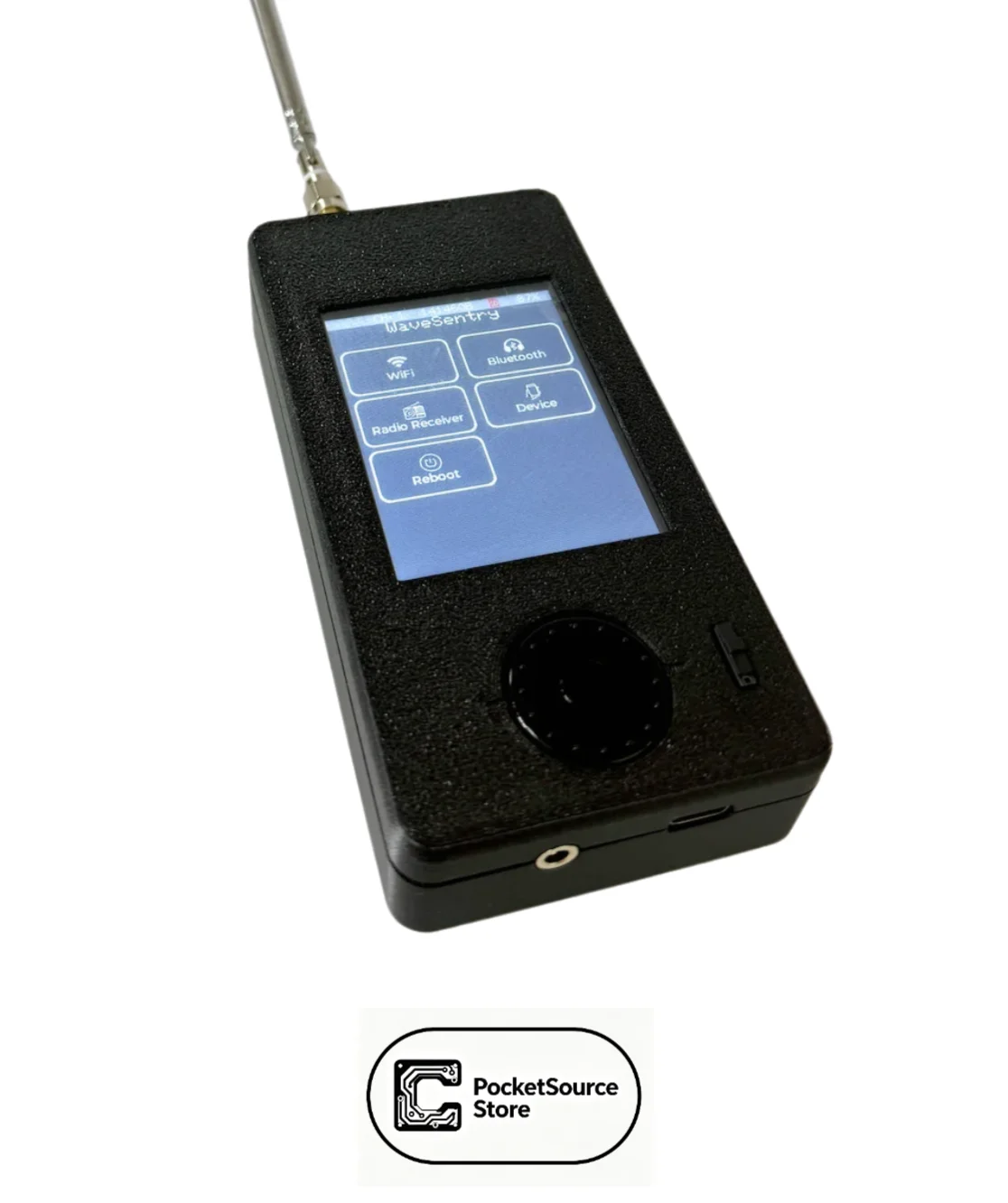 WaveSentry Portable ESP32 – WiFi and Bluetooth Detector, Radio Receiver, Thermal Imaging Camera